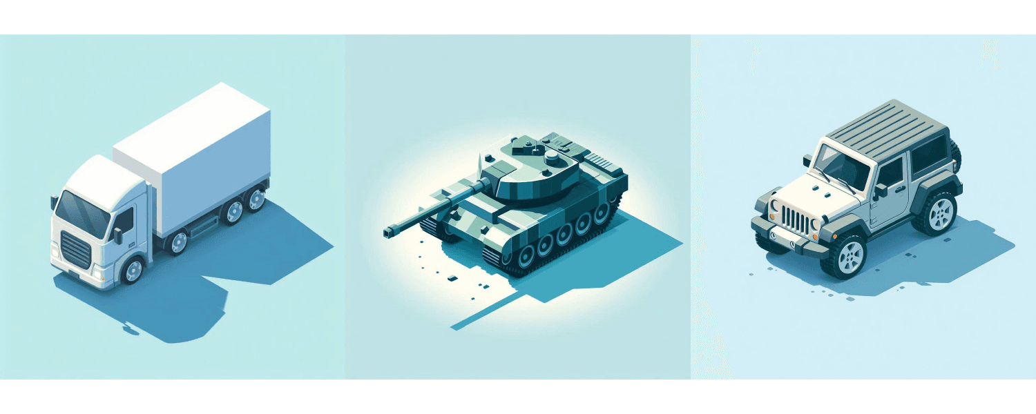 thumbnail-img-Minimalist Isometric Vehicles