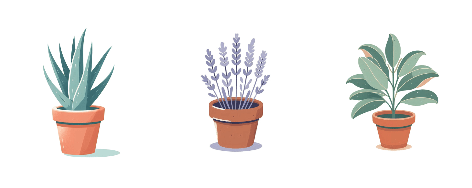 thumbnail-img-Minimalist Plant Flat Illustration